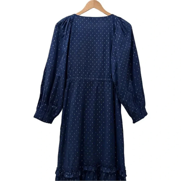 Emerson Fry India Collection Lucy Lake Dot Dress sz S - Picture 10 of 14